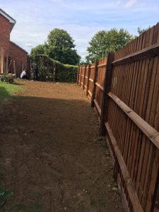 A landscaping in oxford project