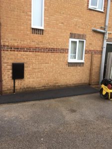 A completed tarmac path