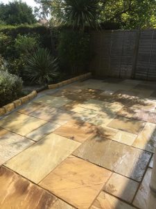 Indian sandstone patios in oxford